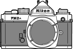 Nikon FM3A Front
