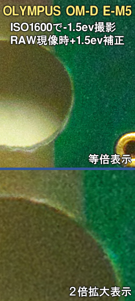 OLYMPUS OM-D E-M5(ISO1600)
